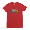 friendly kitty Ladies Fitted T-Shirt