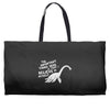 lochness monster Weekender Totes