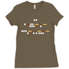 s&rsquo;morse code Ladies Fitted T-Shirt