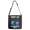 where are we dropping boys Adjustable Strap Totes