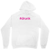 #drunk hashtag neon pink Unisex Hoodie