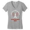 amateur ham radio callsign antenna Women's V-Neck T-Shirt