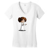 i love you Women's V-Neck T-Shirt
