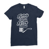 beer doesn't ask silly questions Ladies Fitted T-Shirt