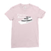 i'm on a boat Ladies Fitted T-Shirt
