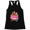 paw patrol birthday girl  aunt Racerback Tank