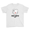 First Tooth Date Youth Tee