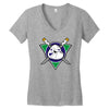 mighty leo Women's V-Neck T-Shirt