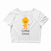 coffee chick Crop Top