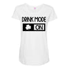 drink mode on Maternity Scoop Neck T-shirt
