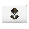 panda rorschach Accessory Pouches