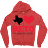Texas Loves Beto Zipper Hoodie