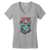 off the wall Women's V-Neck T-Shirt