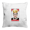 Ruth Bader Notorius Rbg Throw Pillow