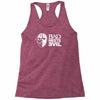 bad meets evil mask Racerback Tank