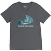 shark weekend V-Neck Tee