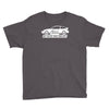 honda crx ed9 ee8 artwork jdm drift dope racing Youth Tee
