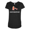 drop it like it's hot Maternity Scoop Neck T-shirt