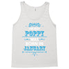 The Best Poppy Was Born In January Tank Top