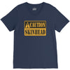 caution skinhead, ideal birthday gift or present V-Neck Tee