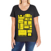 the cartridge family Ladies Curvy T-Shirt