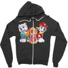 animal funny Zipper Hoodie