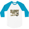 happy when duck hunting 3/4 Sleeve Shirt