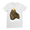 bear khabib Ladies Fitted T-Shirt