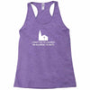 i can't go to church i'm allergic to nuts Racerback Tank