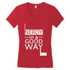 nerdy in a good way 2 Women's V-Neck T-Shirt