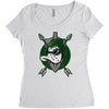 arrow ducks Women's Triblend Scoop T-shirt