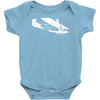 sg 38 schulgleiter segelflugzeug gleitflug flugzeug airplane Baby Onesie