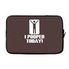 novelty funny humor tee graphic Laptop sleeve