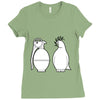 peace and hate can you tell the difference Ladies Fitted T-Shirt