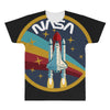 Nasa  Blue White Yellow Color All Over Men's T-shirt
