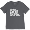 sarcasm and attitude areso much chaper than therapy and bail money V-Neck Tee