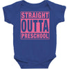 straight outta preschool Baby Bodysuit