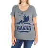 hawaii Ladies Curvy T-Shirt
