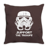support the troops Throw Pillow