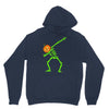 pumpkin skeleton dabbing Unisex Hoodie