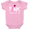 pink spread the hope Baby Bodysuit