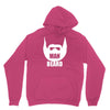 man beard funny mens Unisex Hoodie