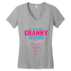 Have No Fear Granny Is Here Women's V-Neck T-Shirt