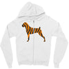 tiger pattern Zipper Hoodie