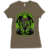 predator gym Ladies Fitted T-Shirt