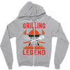 Grilling Legend Zipper Hoodie