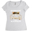 december girl is a perfect combination of princess and warrior Women's Triblend Scoop T-shirt