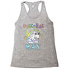 unicorns are born in may cute unicorn Racerback Tank