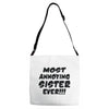sister brother Adjustable Strap Totes