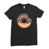 donut Ladies Fitted T-Shirt